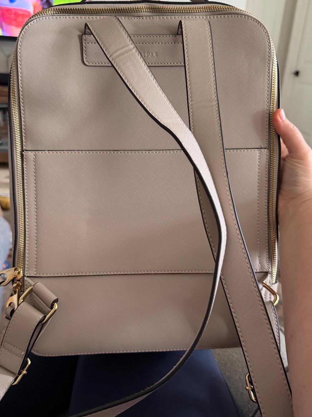 CALPAK KAYA 15in laptop backpack in stone - Picture 2 of 9